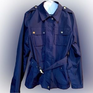 Coat Jacket Military Navy blue Lauren Ralph Lauren Active size L